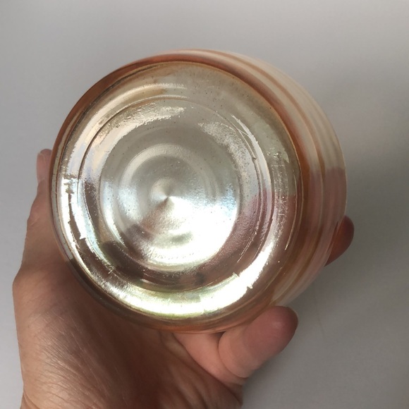 Jeanette Glass Iridescent Marigold Glass Scottie Dog Trinket Jar - Picture 11 of 13